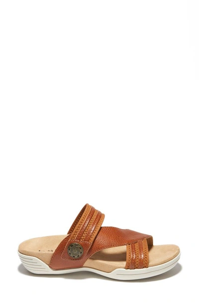 Halsa Footwear Desiree Sandal In Cognac