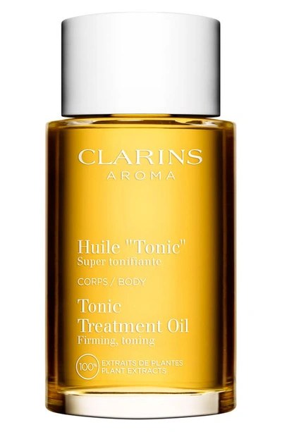 Clarins Tonic Body Firming & Toning Treatment Oil In Beige