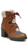 Naturalizer Myla Womens Leather Cold Weather Combat & Lace-up Boots In Multi