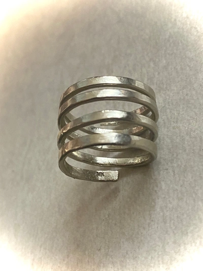 Pre-owned Undisclosed ‘le Grand Coil' Wrap Ring