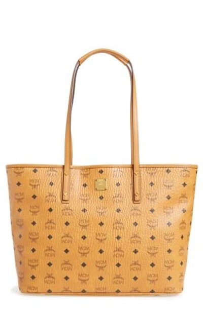 Mcm Anya Medium Top-zip Shopper Bag In Co