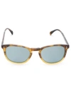 Oliver Peoples Finley Esq. 51 Acetate Sunglasses, Brown Tortoise In Indigo