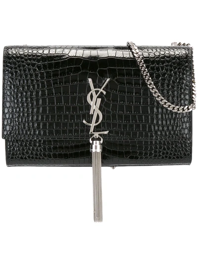 SAINT LAURENT MEDIUM KATE MONOGRAM SATCHEL,354119DND0N11779499