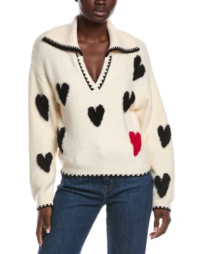 525 America Amor Sailor Pullover In White