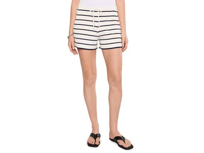 525 America Bay Stripe Sweater Shorts Women's Shorts Chalk/dark Blue: Xl One Size In White