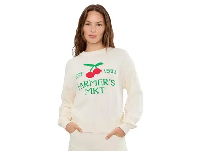 525 America Bella Graphic Pullover In White