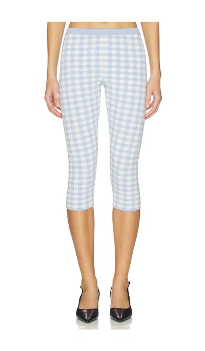 525 America Betty Pull On Gingham Capri