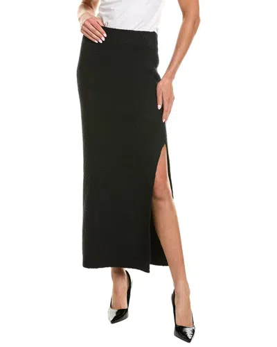 525 America Boucle Maxi Skirt In Black