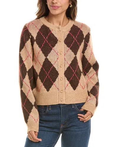 525 America Cardigan In Brown