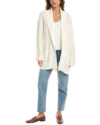 525 America Cardigan In White