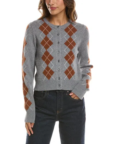 525 America Cardigan In Gray