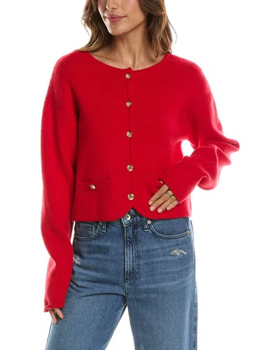 525 America Cardigan In Red