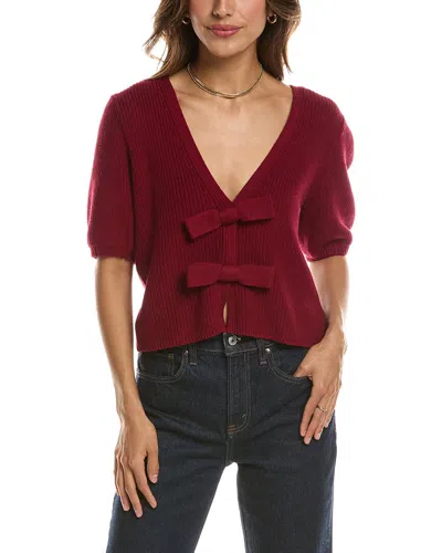 525 America Cardigan In Red