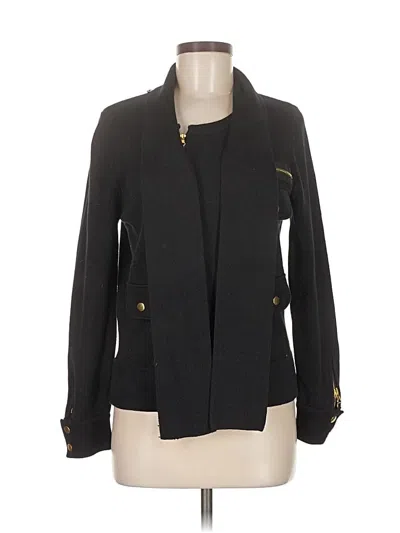 Pre-owned 525 America Cardigan Sweater In Black