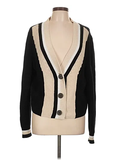 Pre-owned 525 America Cardigan Sweater In Black