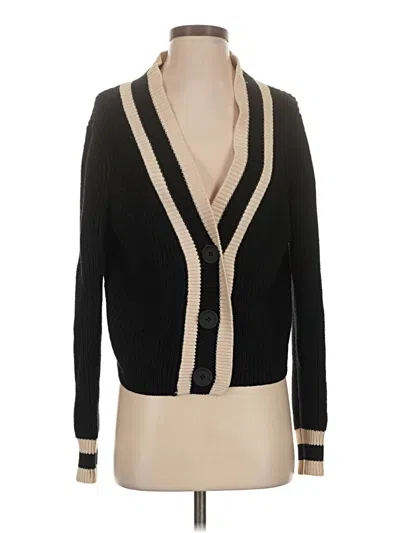 Pre-owned 525 America Cardigan Sweater In Black