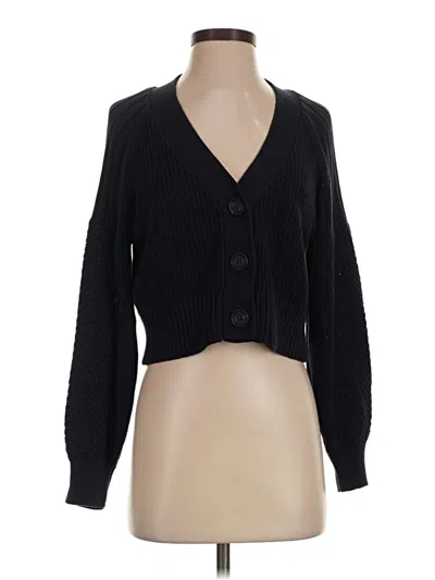 Pre-owned 525 America Cardigan Sweater In Black