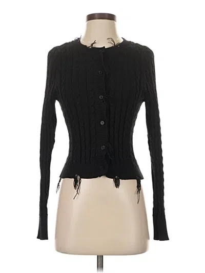 Pre-owned 525 America Cardigan Sweater In Black