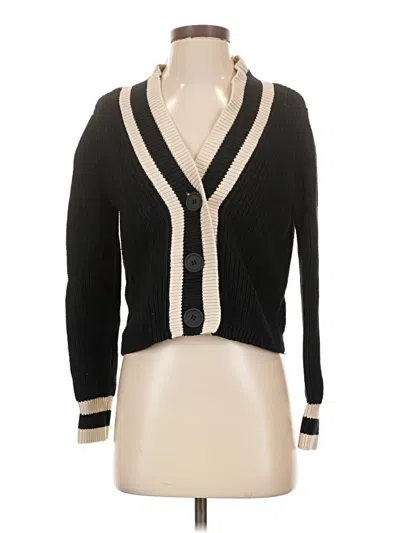 Pre-owned 525 America Cardigan Sweater In Black