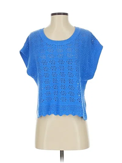 525 America Cardigan Sweater In Blue