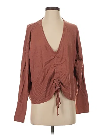 Pre-owned 525 America Cardigan Sweater In Brown