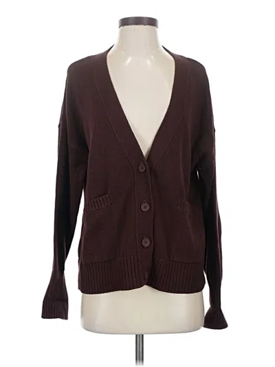 Pre-owned 525 America Cardigan Sweater In Brown