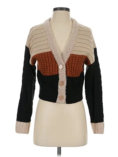 Pre-owned 525 America Cardigan Sweater In Brown