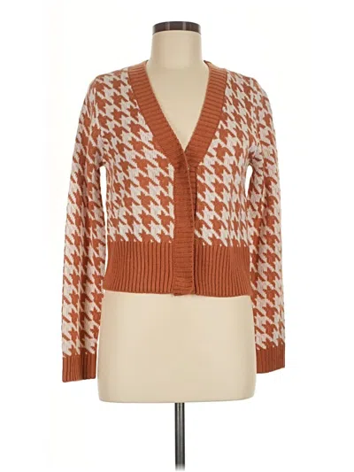 Pre-owned 525 America Cardigan Sweater In Brown