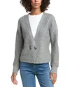 525 America Cardigan Sweater In Gray