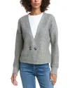 525 America Cardigan Sweater In Gray