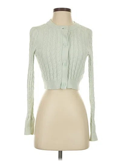 Pre-owned 525 America Cardigan Sweater In Green