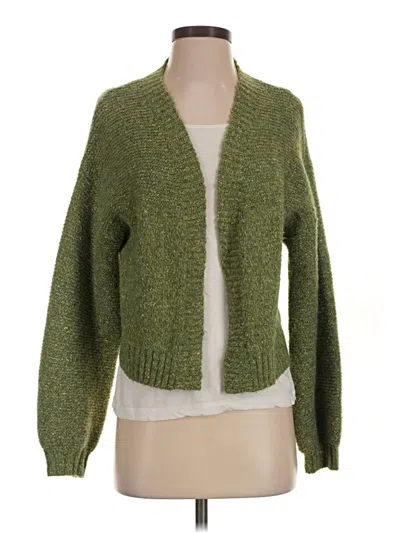 Pre-owned 525 America Cardigan Sweater In Green