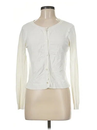 Pre-owned 525 America Cardigan Sweater In Ivory