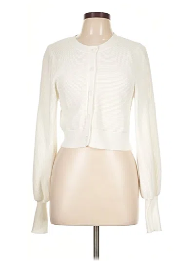 Pre-owned 525 America Cardigan Sweater In Ivory