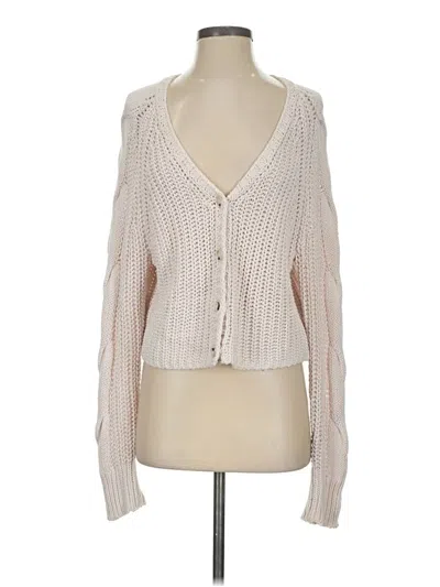 Pre-owned 525 America Cardigan Sweater In Ivory