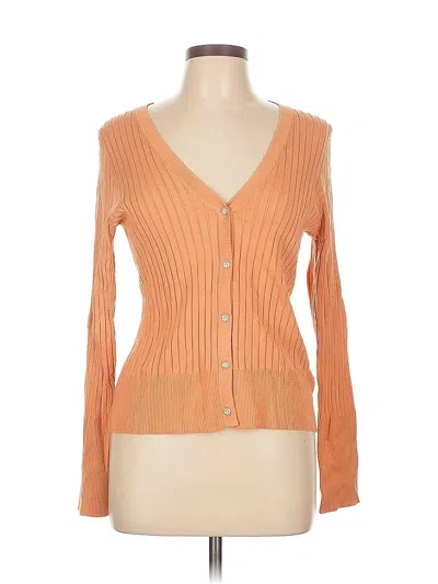 Pre-owned 525 America Cardigan Sweater In Orange