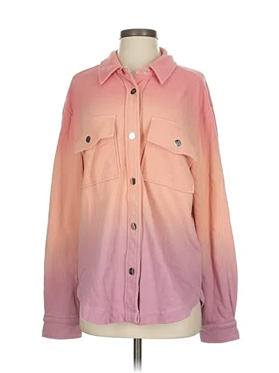 Pre-owned 525 America Cardigan Sweater In Pink