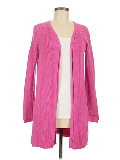 Pre-owned 525 America Cardigan Sweater In Pink
