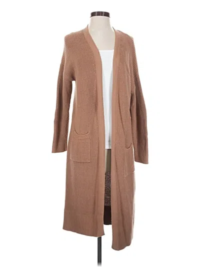 Pre-owned 525 America Cardigan Sweater In Tan