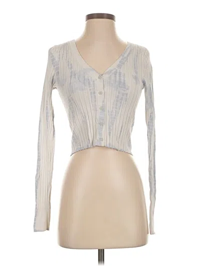 Pre-owned 525 America Cardigan Sweater In White