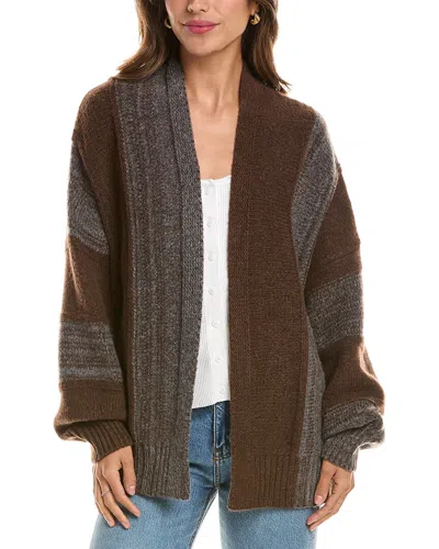 525 America Cardigan In Brown