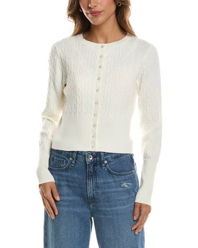 525 America Cardigan In White