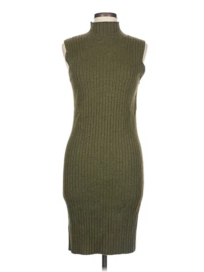 Pre-owned 525 America Casual Dress In Green