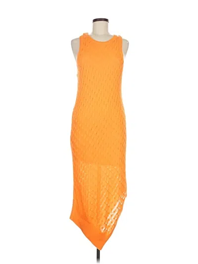 Pre-owned 525 America Casual Dress In Orange