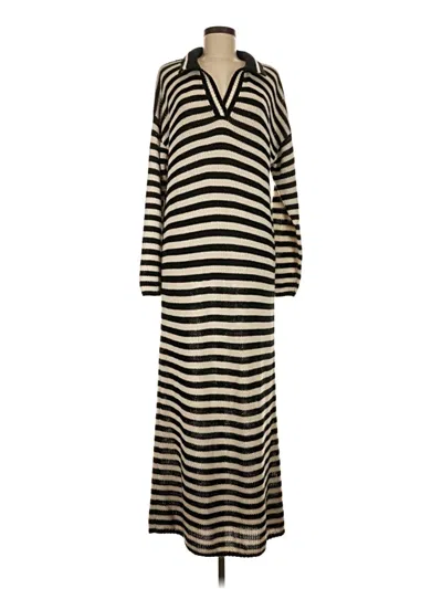 Pre-owned 525 America Casual Dress In Silver