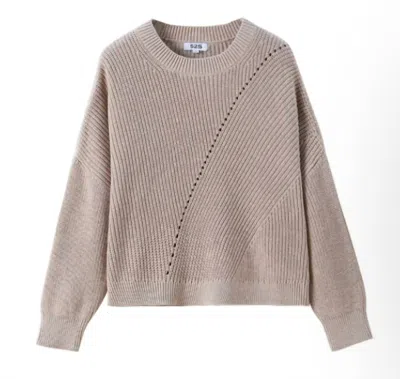 525 America Charli Sweater In Cashew Heather In Gray