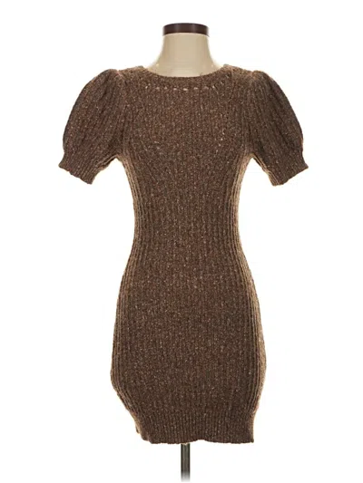 Pre-owned 525 America Cocktail Dress In Brown