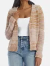 525 America Cream Ombré Cardigan In Cream Multi In Multi