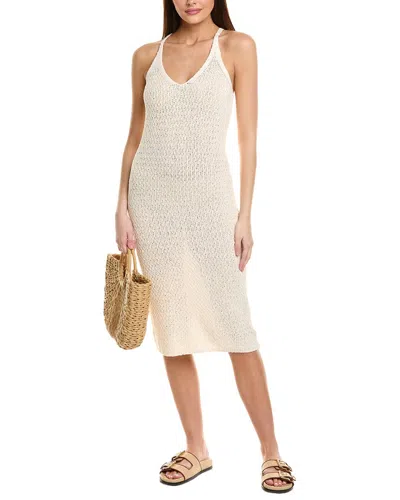 525 America Crossback Sweaterdress In White