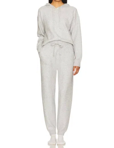 525 America Dahlia Hoodie In Light Heather Gray